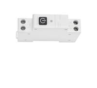 JoyousMall Compatible avec Tuya pour disjoncteur Zigbee, rail DIN pour interrupteur de commande intelligent avec mesure, 1-63 A réglable pour domotique