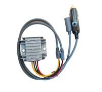 JoyousMall Convertisseur Boost DC-DC 3,5 A pour Starlink Mini - 12 V/24 V à 30 V, étanche IP68, sortie maximale 105 W, interface femelle CC 5,5 × 2,1 mm