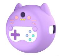 JoyousMall Coque de protection en silicone, accessoires électroniques pour animaux domestiques - Housse de protection avec lanière pour Punirunes Virtual Pet (Violet)