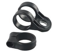 JoyousMall Crochet de fixation pour harnais de débroussailleuse 26 mm - Accessoire de tondeuse plastique noir 5,7 x 3,7 x 3,2 cm