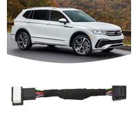 JoyousMall Faisceau de câblage de ligne de commande d'arrêt moteur pour Tiguan MK2, câble de capteur de démarrage/arrêt automatique ABS 12 V, 15 cm, noir