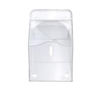JoyousMall Housse de sonnette transparente étanche pour protéger contre la pluie, la neige, le brouillard, boîtier en plastique transparent avec ruban adhésif double face pour une utilisation en