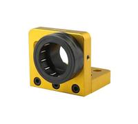 JoyousMall ISO30 Porte-outils à angle droit, fixation de serrage CNC avec roulement, siège d'outils de verrouillage horizontal vertical pour NMTB DIN, jaune métallique