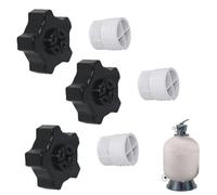 JoyousMall Joint de bouchon de vidange et écran de rechange pour filtre à sable Hayward Pro Series S140T S164T S180T S210T S220T S230T S244T S270T S310T S360T