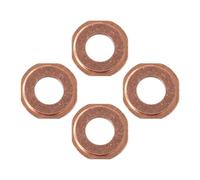 JoyousMall Joint d'étanchéité pour buse d'injection annulaire, 55578387 pour Opel Astra, Corsa, 4 joints d'étanchéité pour bague
