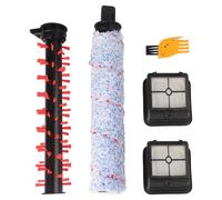 JoyousMall Kit de 5 brosses à rouleaux filtrantes pour ECVP01, pour alfabot T30/T36, Sunsmai S11/B61-B, pour blaupunkt BP-DT02/DT03 & STVP016417A Aspirateur Humide Sec