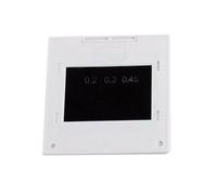 JoyousMall Kit de grille de diffraction 50 x 50 mm en plastique avec fentes simples, doubles et triples trous ronds, grilles en maille pour expériences en laboratoire physique et optique