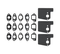 JoyousMall Kit de joints de diaphragme de carburateur pour Honda pour GCV160 et GCV190 3 pièces de rechange avec isolateur, pour 16211-ZL8-000