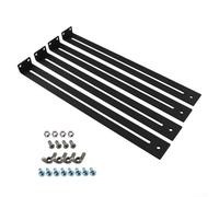 JoyousMall Kit de réparation de tiroir, renfort de meubles - Accessoires de réparation pour armoire pour affaissement ou casse du fond de tiroir en quelques minutes (2 ensembles)