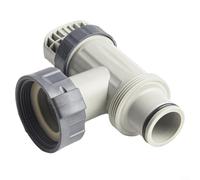 JoyousMall Lot de 2 adaptateurs de tuyau de piscine, remplacement pour grande valve à piston de piscine Intex 10747 - Accessoires pratiques