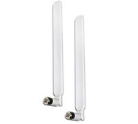 JoyousMall Lot de 2 antennes 4G LTE avec connecteur SMA, gain élevé 5 dBi pour routeur Huawei B535 B525 B310 B315 B593 B880 E5186, amplificateur de signal 700-2700 MHz, blanc
