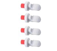 JoyousMall Lot de 2 bouchons de bouteille de vin, hermétiques et étanches avec plastique PP et caoutchouc pour bouteilles de vin, bière, champagne, vinaigre et huile, noir