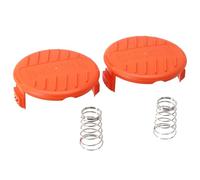 JoyousMall Lot de 2 capuchons de bobine pour Black+Decker 385022-03N, boîtier ABS de rechange pour débroussailleuse BCASK891D BESTA528 GLC1823L STC1820