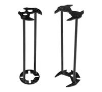 JoyousMall Lot de 2 clés hexagonales multifonctionnelles à quatre mâchoires rotatives à 360° pour espaces restreints, outil de plomberie en alliage d'acier pour le démontage de l'écrou de robinet