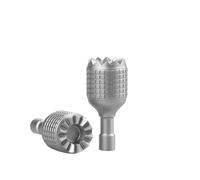JoyousMall Lot de 2 joysticks de télécommande en alliage d'aluminium pour DJI RC 2/RC Pro/RC N1/N2, compatible avec les drones Mini 4 Pro/Mini 3 Pro/Air 3, bâton de pouce ergonomique, gris