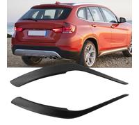 JoyousMall Lot de 2 panneaux de poignée de porte intérieure noire pour BMW pour X1 E84 2009-2016, pièces de rechange gauche et droite à ajustement direct