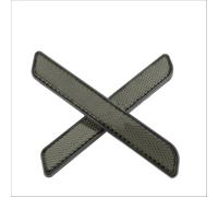JoyousMall Lot de 2 réflecteurs latéraux pour fourche avant de moto 883 1200 pour Softail pour Electra Glide Touring, accessoires de sécurité en plastique ABS jaune 14 cm