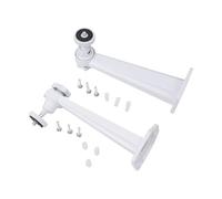JoyousMall Lot de 2 supports muraux en métal pour caméra de sécurité, support de plafond en alliage d'aluminium, pivotant à 360°, inclinaison à 150°, support réglable pour Arlo Pro 2 3 et la plupart