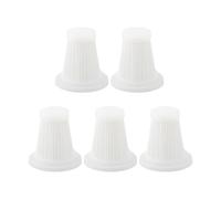 JoyousMall Lot de 5 filtres de rechange réutilisables pour aspirateur Airify Pro V2 - Support filtrant lavable de style HEPA, matériau non tissé, blanc