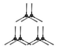 JoyousMall Lot de 6 brosses latérales de rechange pour aspirateur robot Conga M10, M10 Xtreme, BR151/BR153/BR154, pour bobsweep Charlotte/Leaf, SHELIKI/Tuya/UMMUND/Smart Life/XIEBro/ZC WAS BR151