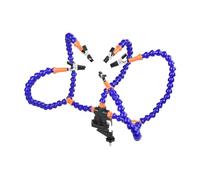 JoyousMall Mains d'aide à la soudure avec clips, troisième main pour électronique, support de soudure à bras flexible, 5 rotatifs pour pinces crocodiles