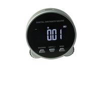JoyousMall Mètre à ruban numérique avec écran LCD, règle électronique rechargeable de type C pour mesure de ligne droite et de courbe, portée de 0 à 199,999 m, portable noir