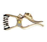 JoyousMall Pince de mise à la terre de soudage robuste, 300 A entièrement en cuivre, pince rotative de mise à la terre pour soudure électrique immergée à l'argon, connexion sécurisée