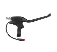 JoyousMall Poignée de frein en alliage d'aluminium pour trottinette électrique Kugoo Pro, levier de rechange gauche ou droit avec câble de 127 mm, accessoire noir