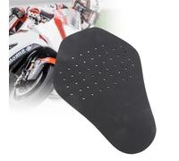 JoyousMall Protection dorsale de moto, insert de veste en EVA pour équitation, ski, patinage, armure souple absorbant les chocs, 35 x 24 cm, noir