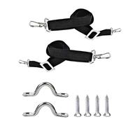 JoyousMall Réglable pour sangles de toit de bateau Bimini - 2 x avec mousqueton à double extrémité pour auvent