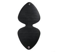 JoyousMall Sac de rangement pour 32 médiators de guitare, étui léger en cuir synthétique pour un transport facile, Noir