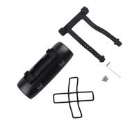 JoyousMall Support de haut-parleur de vélo en ABS pour JBL GRIP/FLIP 7/6/5/4, support de guidon réglable de 70 à 200 mm, support audio de moto