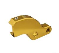 JoyousMall Support de recherche de vitesse neutre pour moteurs M8 - Adaptateur de tige de changement de vitesse en aluminium anodisé rouge - Kit de mise à niveau des vitesses lisses (doré)