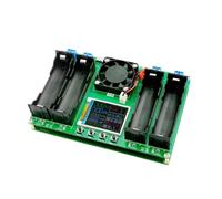 JoyousMall Testeur de capacité de batterie au lithium à 4 canaux et résistance interne avec refroidissement actif, charge/décharge 1 A, plage de 2,5 à 4,2 V, pour cellules plates
