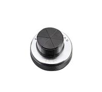 JoyousMall Tête d'Extenseur en Acier au Carbone 10-42mm avec Rotation Automatique Compatible avec CT-100 et CT-300 Extenseur de Tube 11 Tailles de 3/8" à 1-5/8", Noir Argent