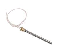 JoyousMall Tige d'allumage pour four à granulés 220 V, élément chauffant à filetage de 1,9 cm, 10 mm de diamètre, pièce de rechange en acier inoxydable pour chaudière