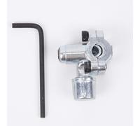 JoyousMall Vanne de crevaison argentée BPV31 pour réparation de réfrigérateur CVC, 3,8 x 6,3 x 8,9 cm, outil de perçage pour sceller et fixer rapidement