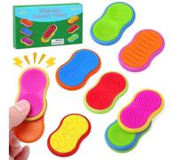 JoyPlus Fidget Toys Sliders Magnétiques pour Adultes et Enfants, 6 Pièces Jouets Sensoriels pour Autisme et TDAH, Anti-Stress Silencieux pour Concentration, Jouets Sensoriels Anti-Stress pour Enfants