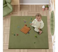 Joypony 120x120x3 cm de jeu de jeu épais Extra épais bébé/rampe de rampe bébé, bébé joueur de jeu de bébé - facile à éliminer, mat