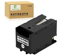 JoyPrinting T6715 T6716 Boîte de Maintenance d'encre Compatible avec Epson C13T671600 C13T671500 Boîte de Maintenance pour Workforce Pro WF-4720DWF WF-4725DWF WF-4730DTWF WF-4740DTWF WF-C5210DW