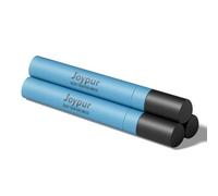 Joypur Paille Filtrante Survie Triangle 0.01µm, Filtre à Eau Portable Léger 30g, Élimine 99.9999% des Impuretés, 1000L Filtration, Pour Camping Randonnée Voyage, Lot de 3, Bleu