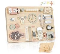 Joyreal Grand Busy Board Montessori - Planche Activité Tableau Activité Sensoriel Parcours Motricité Bébé Jeux Educatif Jouet Enfant pour Garcon Fille