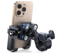 JOYROOM 2026 Support Téléphone Moto/Vélo - Support Smartphone Moto Anti-Chocs 4 Points, Porte Téléphone Velo/Scooter Universel 4.7"-7" (iPhone 17/16, Samsung), 360° Rotation, Porte Portable Moto/Vélo