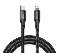 Joyroom Câble de charge rapide/données USB type C - Lightning PD 20W 1m noir (S-1024N1-PD)