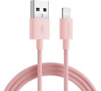 Joyroom Câble de données coloré S-2030M13 Usb-A / Lightning 2.4A 2M - Rose