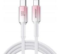 JOYROOM CABLE USB C USB-C type C 60W 1,2m PRZEWÓD W OPLOCIE QC 480 Mbps