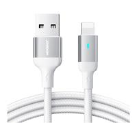 Joyroom câble USB - Lightning 2.4A série A10 1,2 m blanc (S-UL012A10)