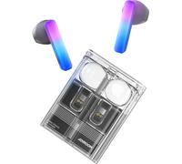 Joyroom Casque intra-auriculaire sans fil Tws avec lumière LED Noir puissant