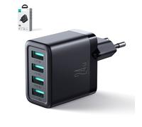 Joyroom Chargeur rapide Handy 4Xusb-A 24W 4.8A Noir