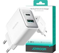 Joyroom Chargeur Tcf15 Dual-Port (A+C) 30W (Blanc)
